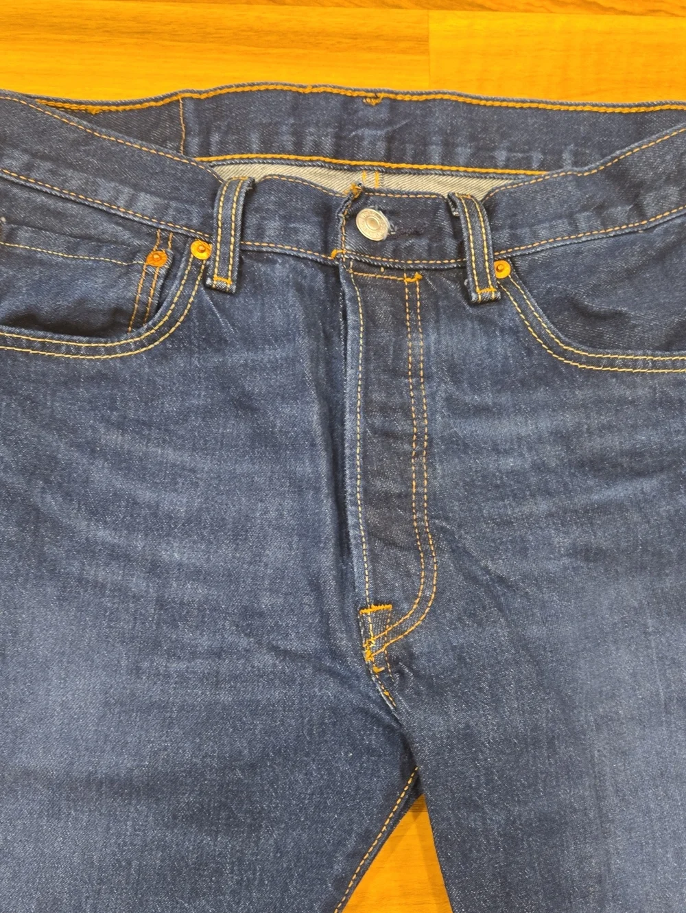 Mens 501 Levi's Button Fly Jeans 33x30
